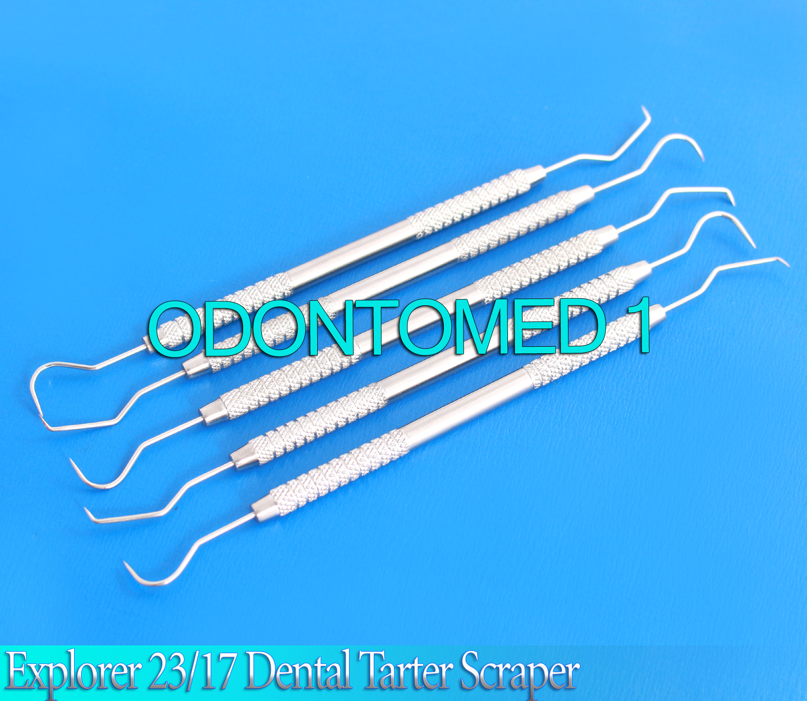 Explorer 23/17 Dental Tarter Scraper Dental Probe Instrument (SET OF 5) PR-0083