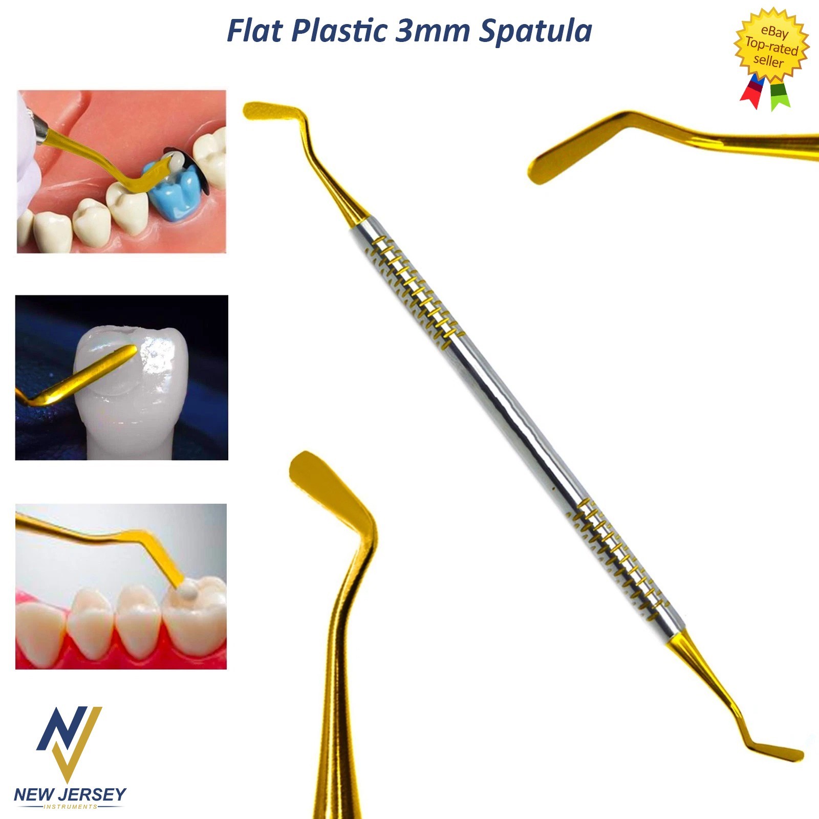 Dental Composite Resin Filling Spatulas Aesthetic Restoration Instruments