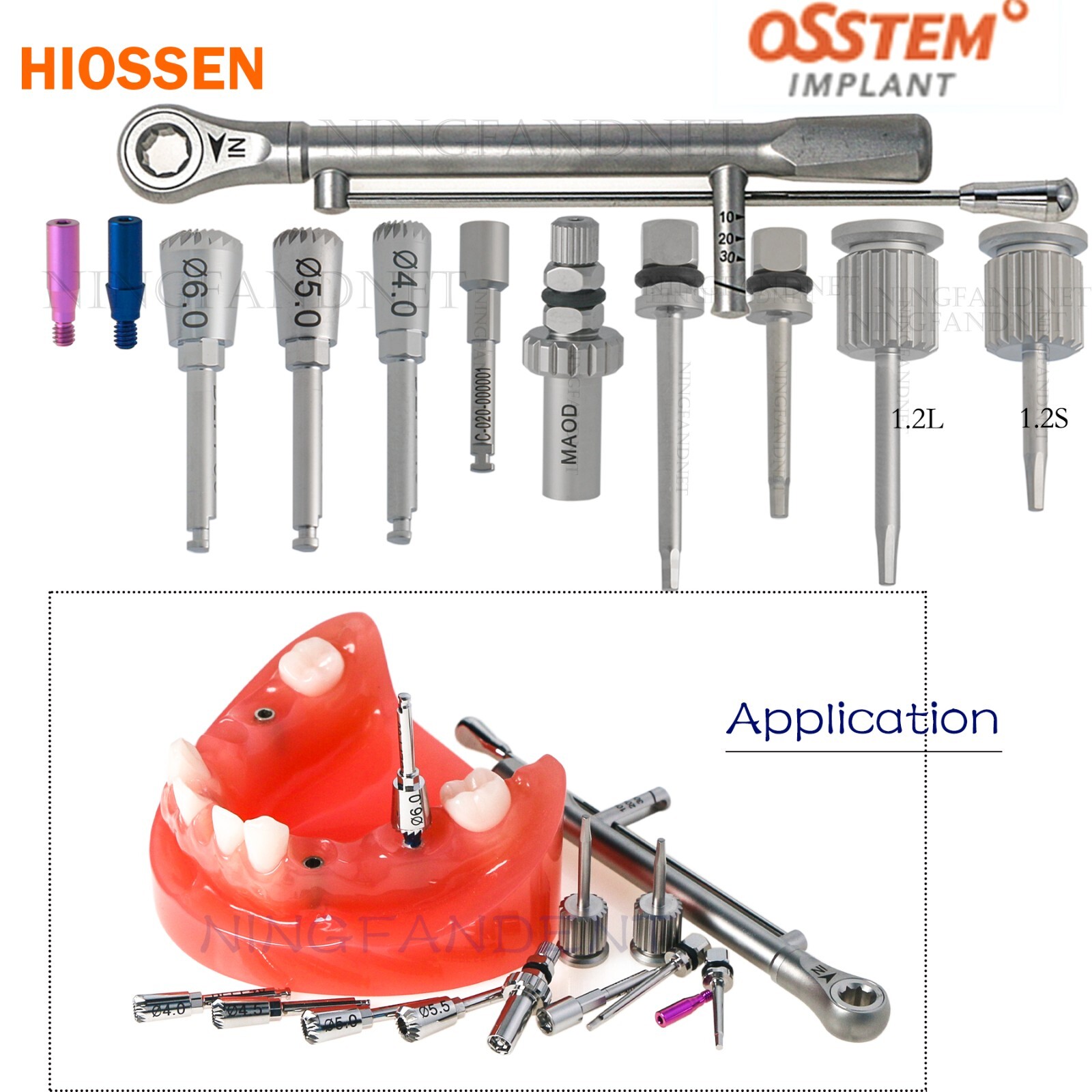 Implant Prosthetic Kit For Hiossen Osstem,Dental TS Bone Profiler Instrument