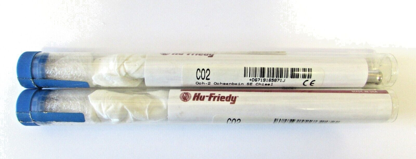 NEW Set of 2 Hu-Friedy C02 Och-2 Ochsenbein SE Perio Periosteal Chisels