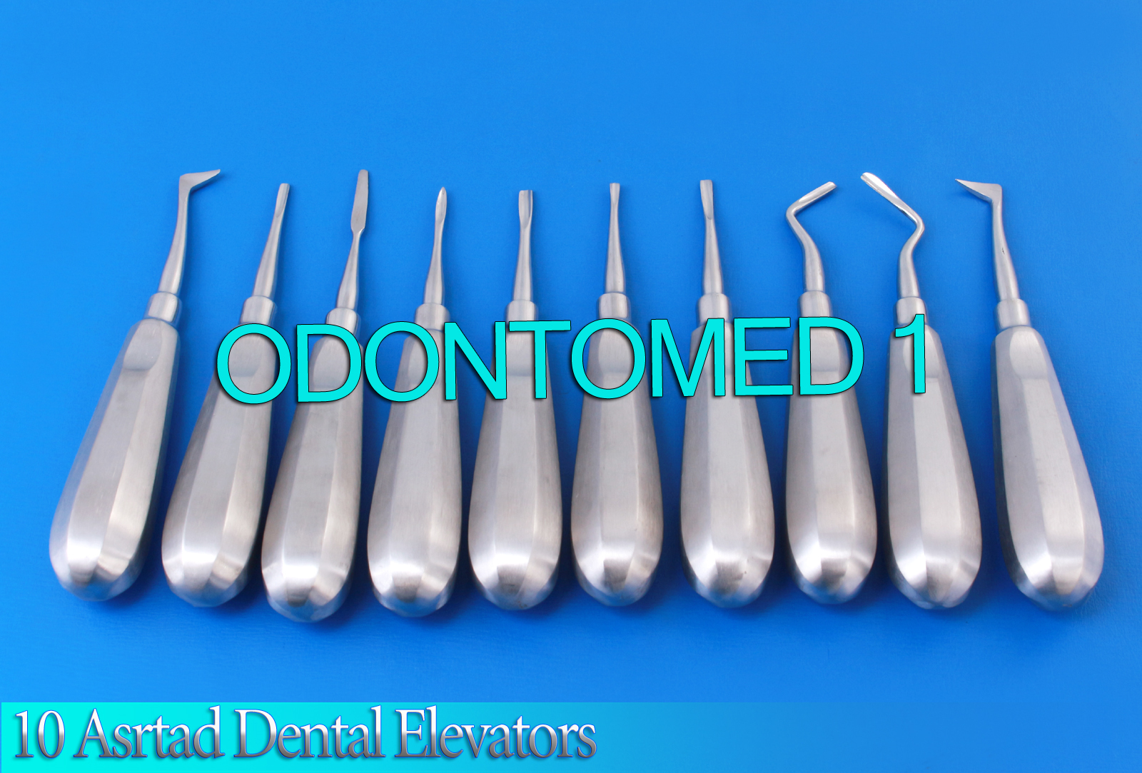 10 ASRTD NEW DENTAL ROOT ELEVATORS SURGICAL INSTRUMENTS