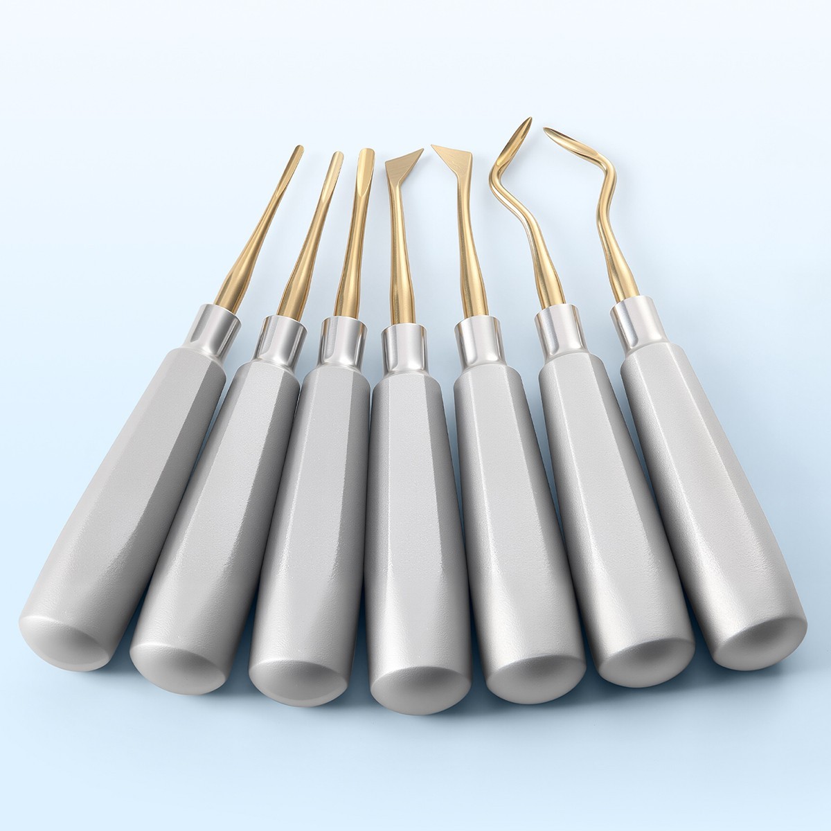 Dental Luxating Elevators Teeth Extraction Tooth Loosening Kit