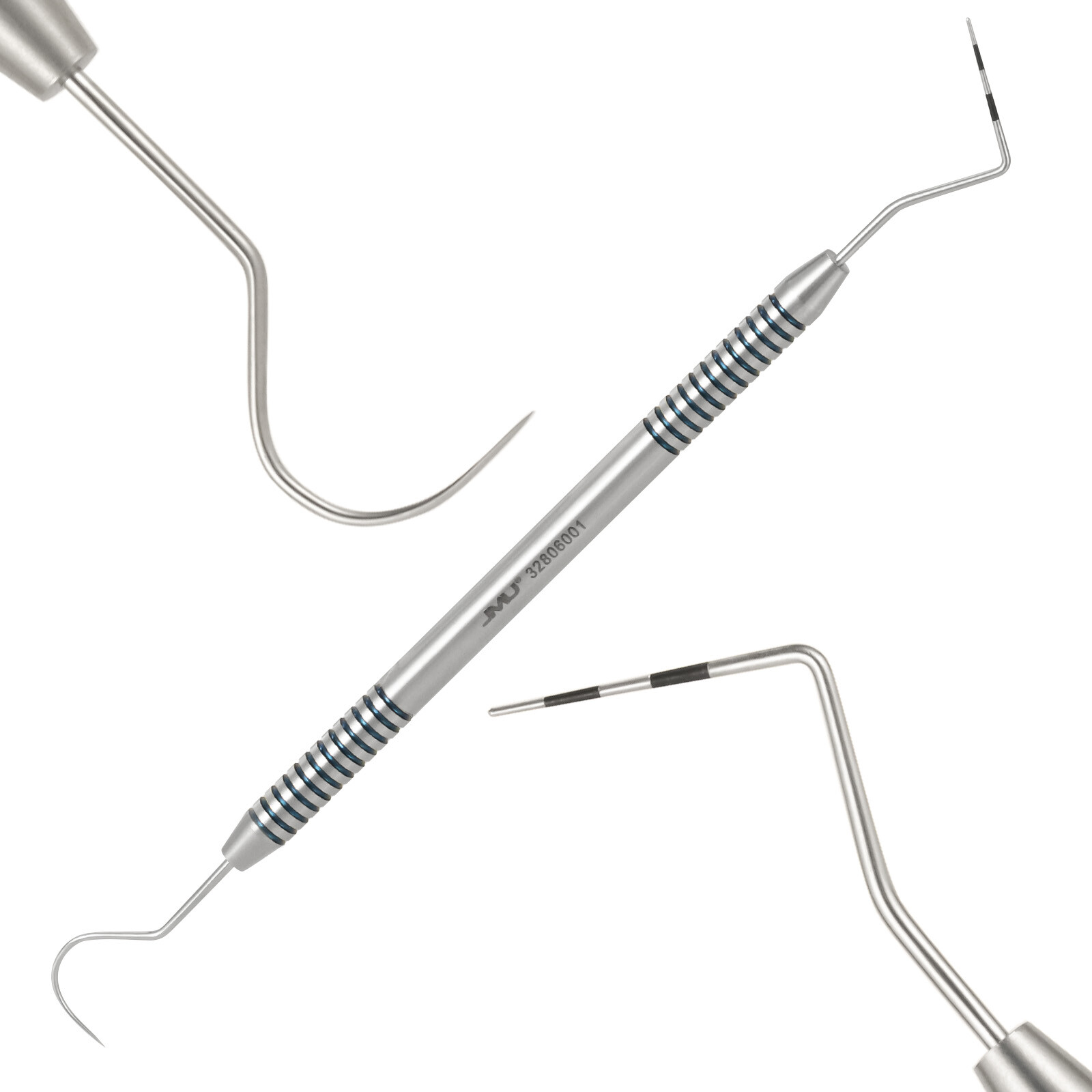 JMU Dental Double Ended Probe Endodontic Instrument 10.5cm Surgical Explorer