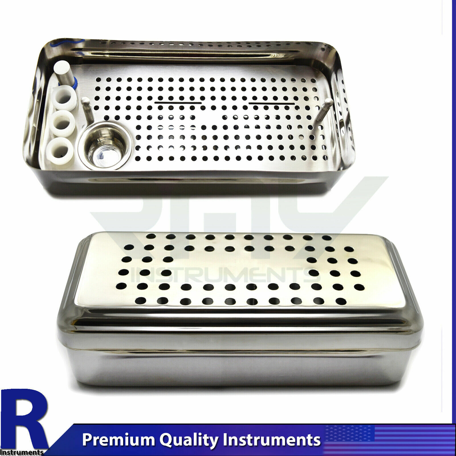 Dental PRF & GRF Box Kit Surgical Implant Scissor Surgery Tweezer Instruments CE