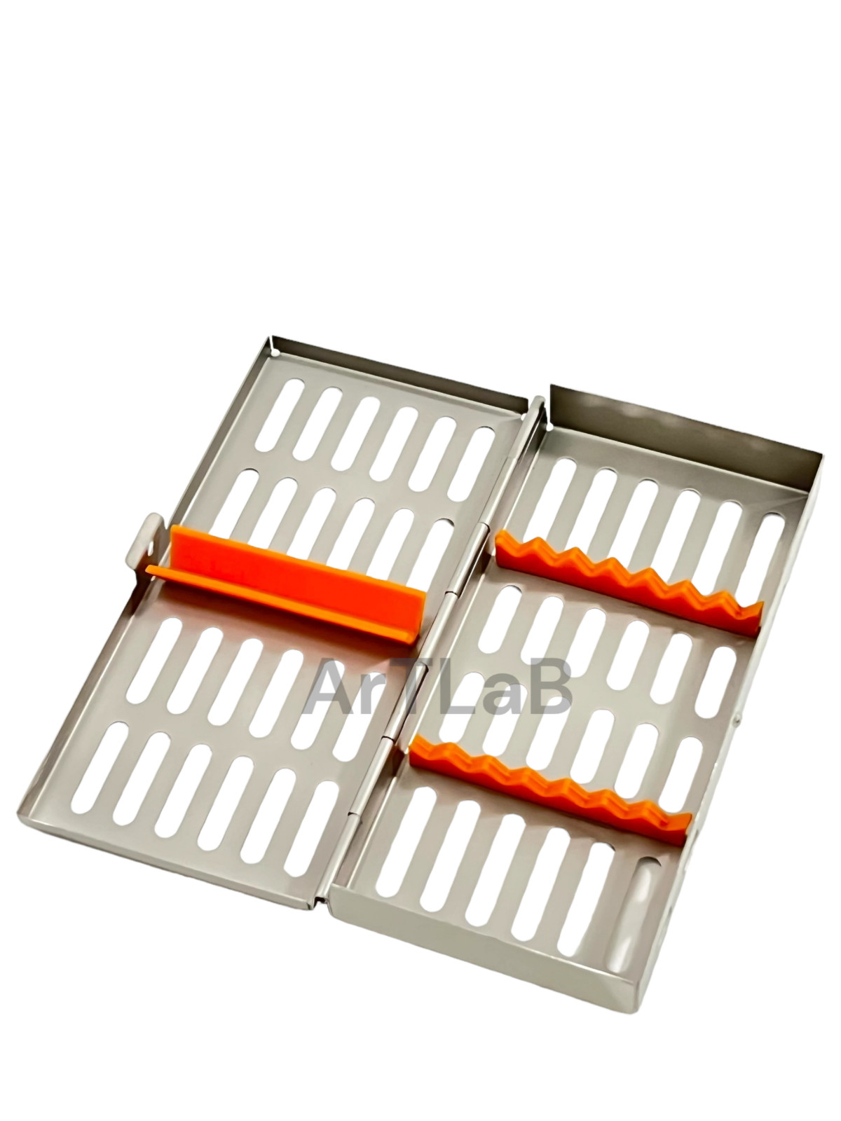 NEW 1 GERMAN DENTAL AUTOCLAVE STERILIZATION CASSETTE BOX TRAY FOR 7 INSTRUMENT