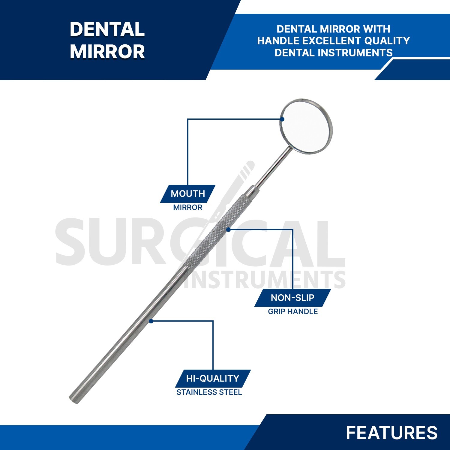 8 Pcs Basic Dental Surgery Extraction Forceps Elevators Set Kit German Grade