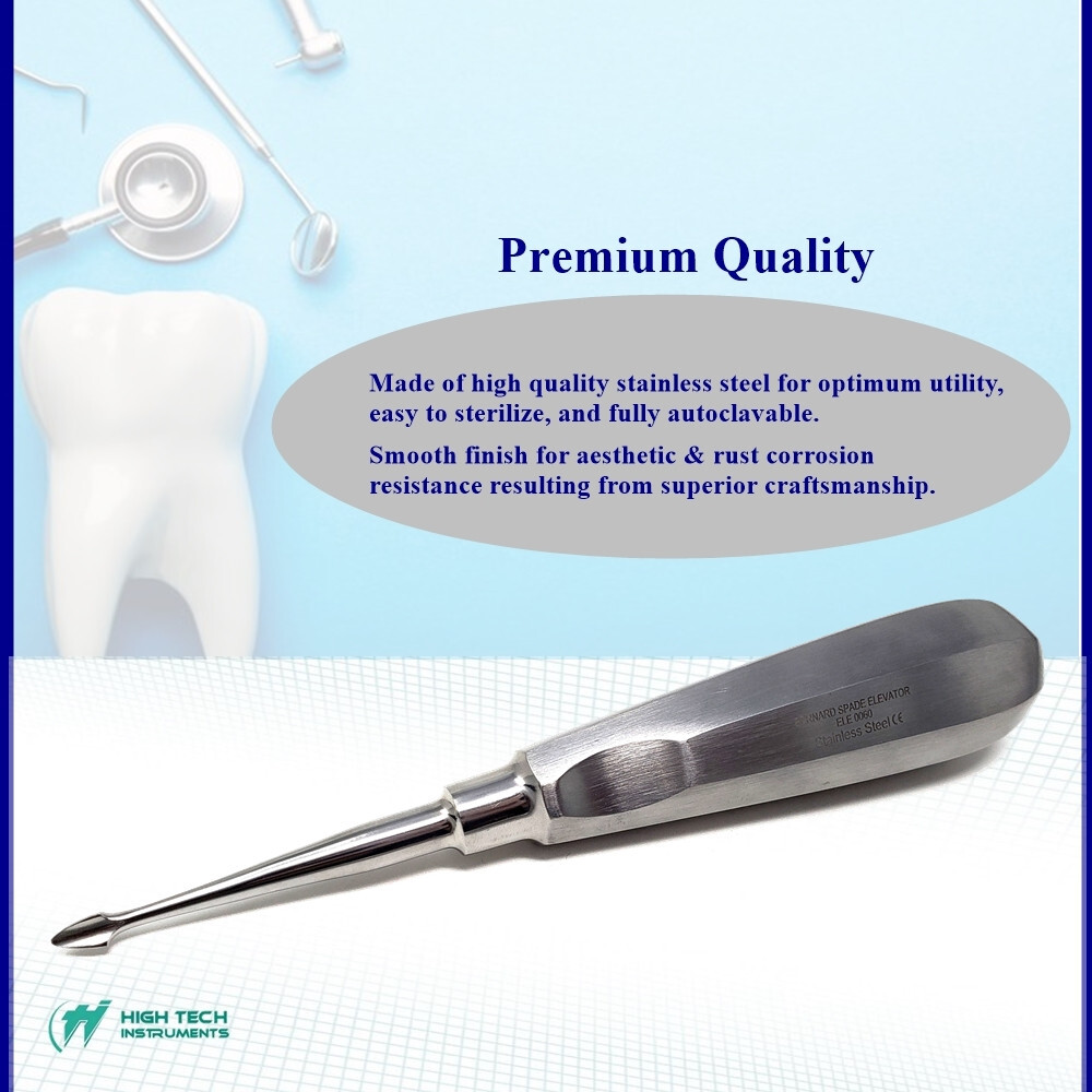 Surgical Dental Elevator Bernard Spade 0060 Root Tip Extraction Teeth Luxating