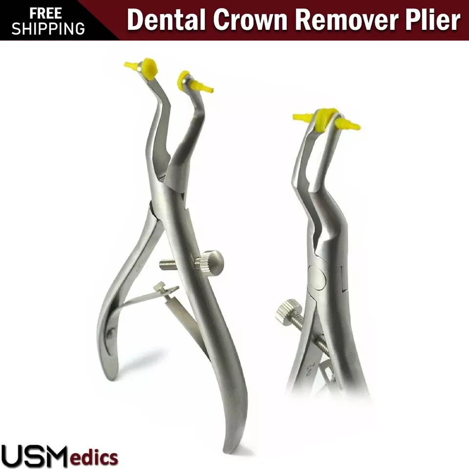 Temporary Teeth Crown Removing Orthodontic Dental Crown Remover Pliers BEADEN®