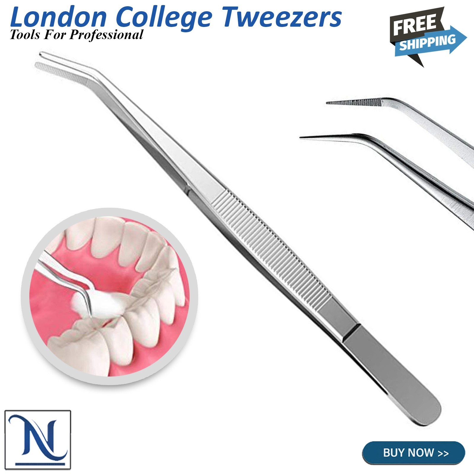 Dental Basic Hygiene Examination Kit Tweezer Mirror Explorer Hygienists Tools