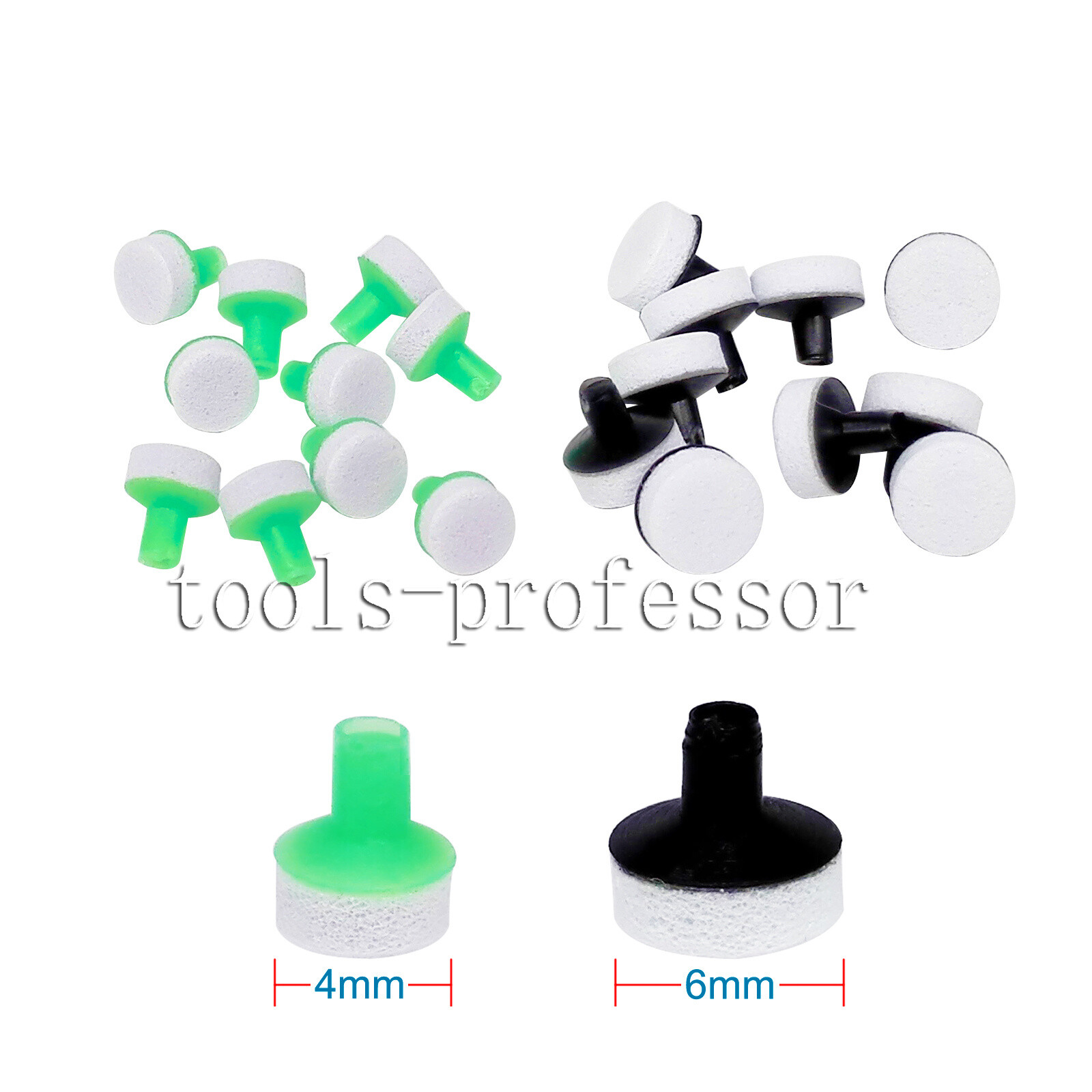 Dental Veneer Composite Resin Mold Spatula Filling Foam Pads Light Cure Handle