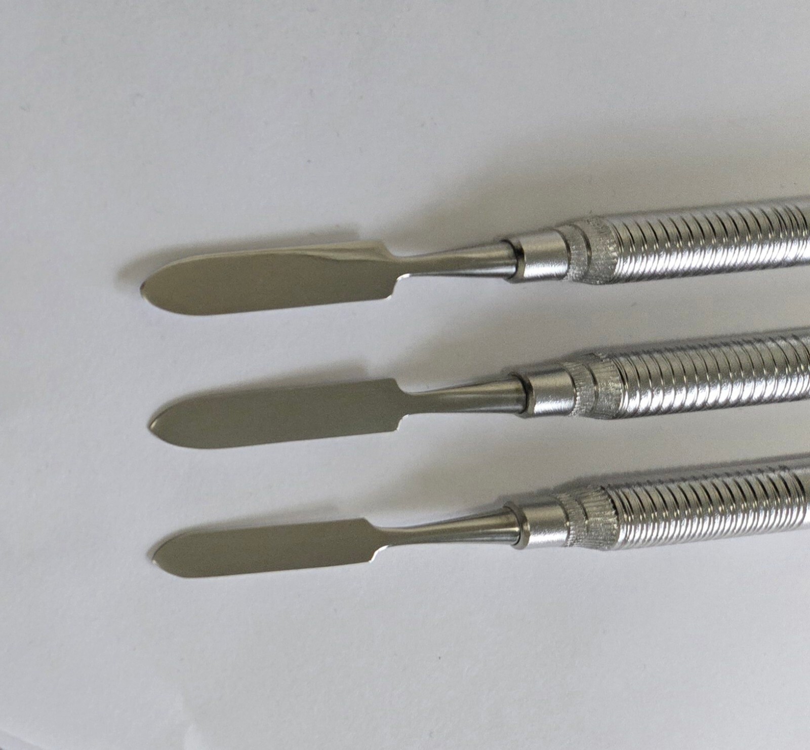 3Pcs Cement Spatula Mixing Lab Restorative Dental Wax Instruments Double Ended