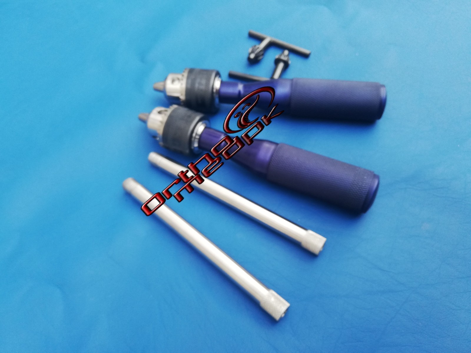 Hand Drill Surgical Orthopedics Instruments 16cm 2 Pcs Set
