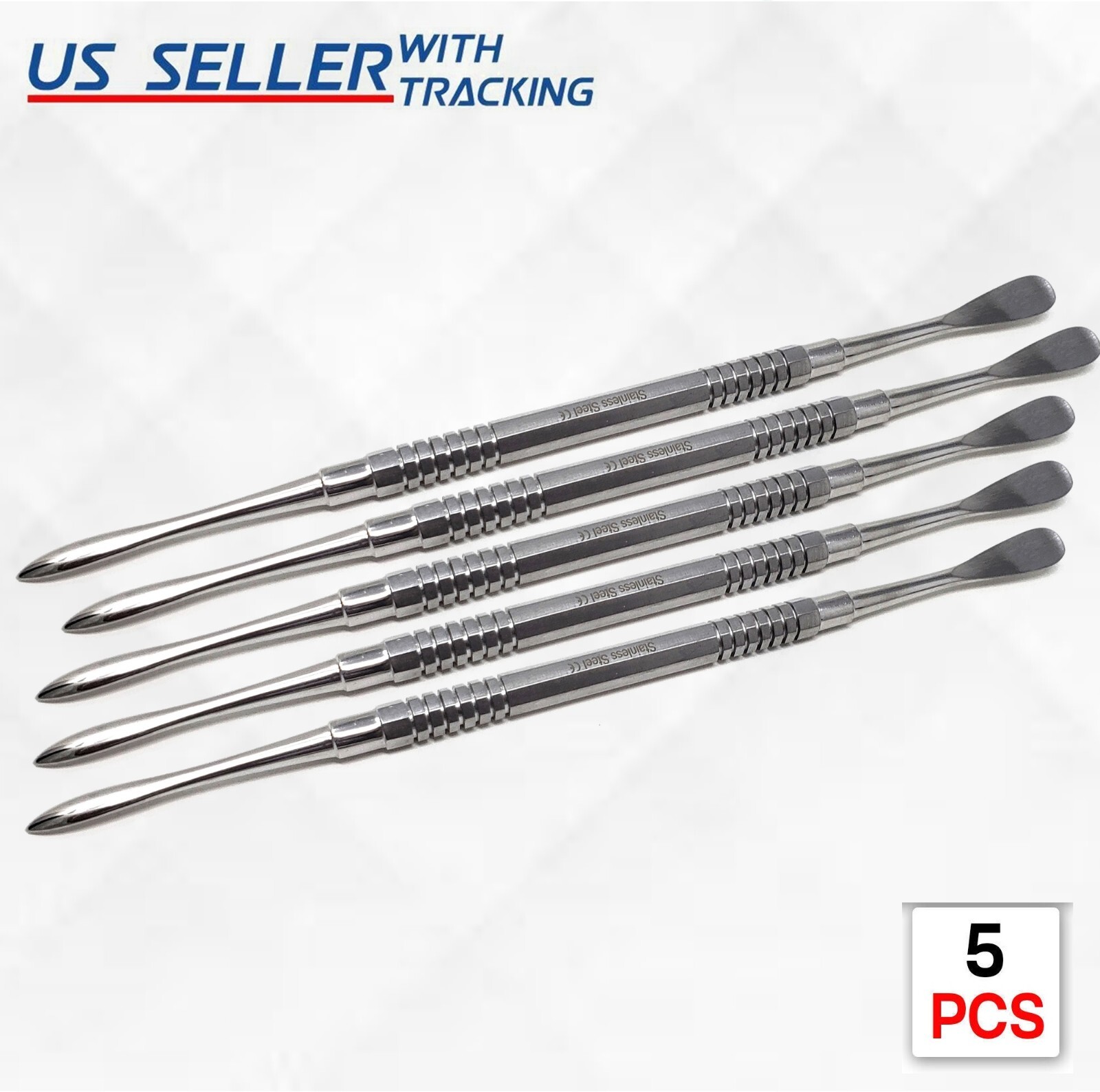 5 Pieces Dental MOLT # 9 Periosteal Elevators Implant Surgical Gingival Tissues