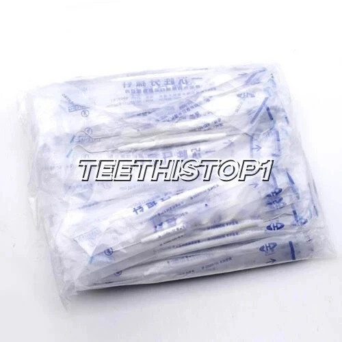 50 Pcs Dental Basic Intrument Probe Explorer Pick Hook Double Disposable