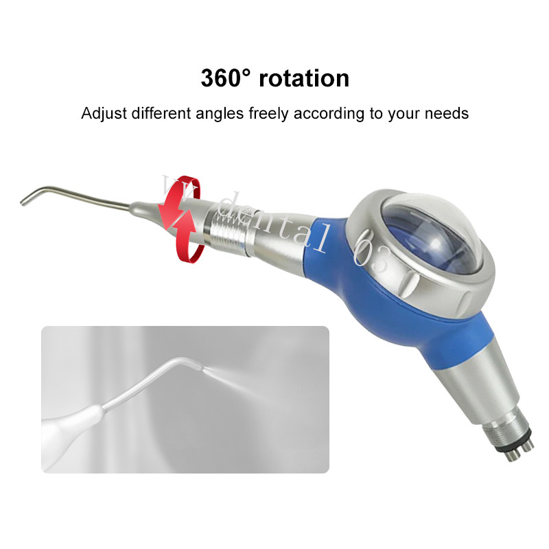 Dental Air Prophy Unit Colorful Teeh Whitening Spary Use Air Polisher Unit 2/4