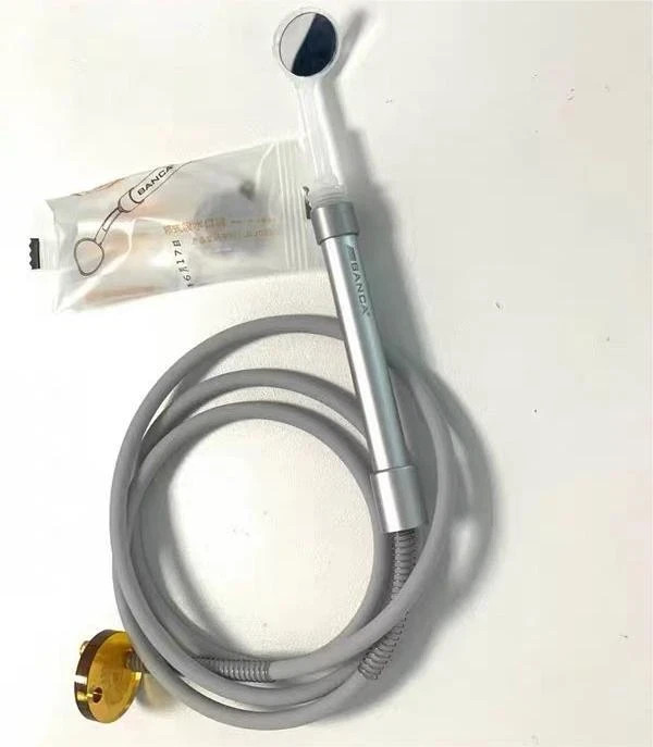 Dental Suction Anti-Fog Mirror Saliva Suction Kit Disposable Mouth Mirror/Handle