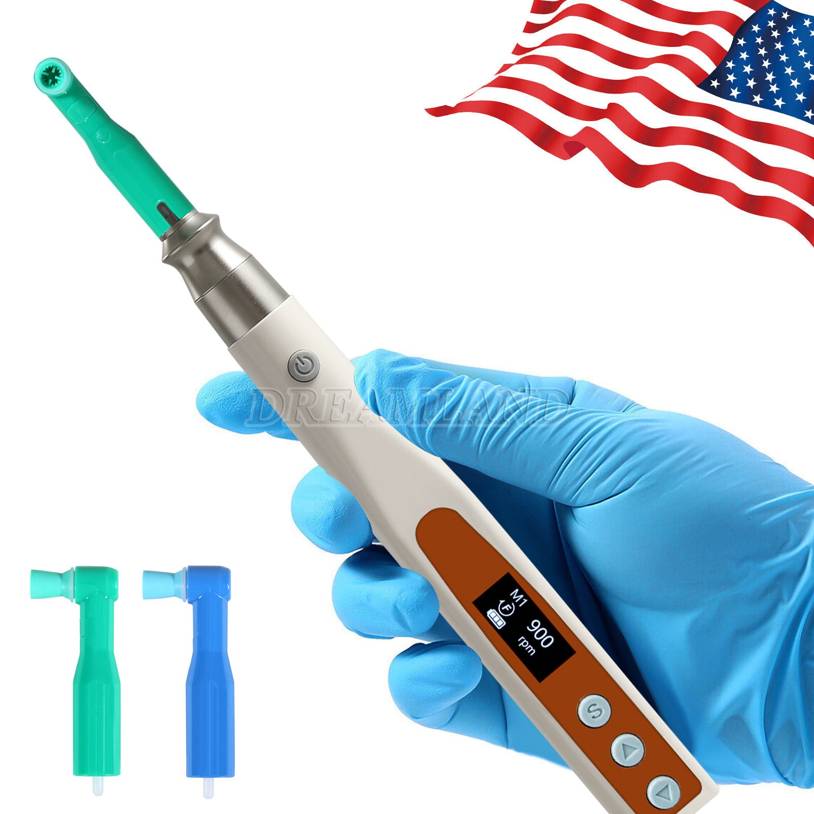 Dental Cordless Hygiene Prophy Handpiece Wireless/100 disposable prophy angle