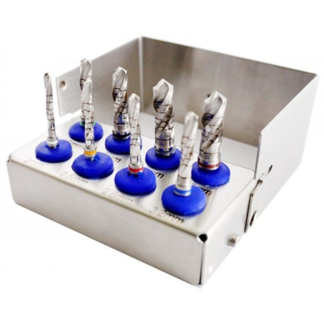 Versatile 8-Piece Drill Set for Small-Scale Projects & Repairs