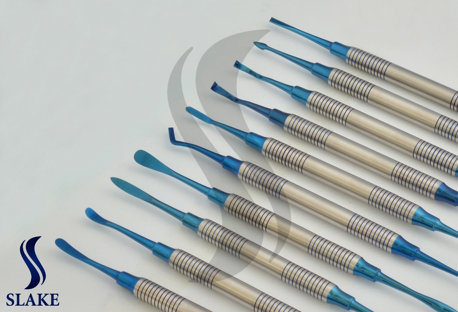 Assortment of Implant Periosteal Elevators Dental Periotomes Scalers Kit 10 Pcs