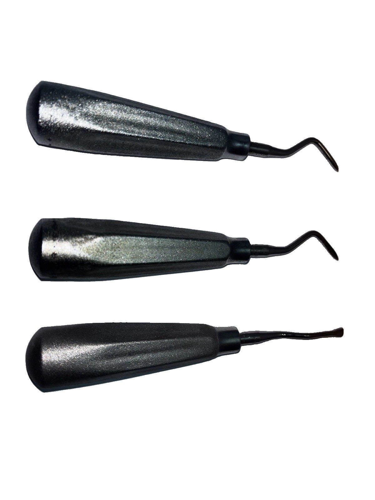 Three Hu-Friedy Dental tools E4 E92 E5 Elevator tooth teeth extraction off grid