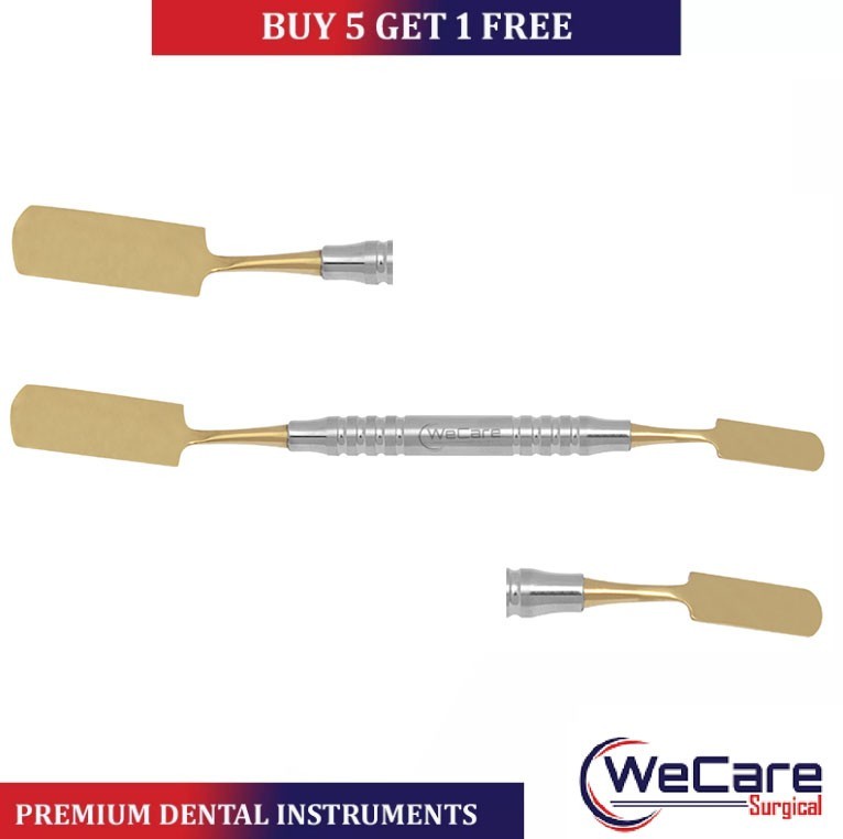 Dental Surgical Prichard Periosteal Elevator Tissue Retractor Titanium GOLD