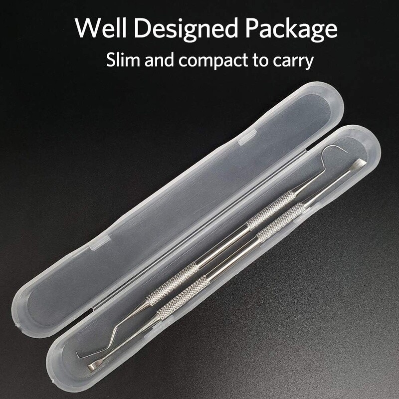 Stainless Steel Dental Tools Kit Teeth Cleaning Tartar Scraper Hygiene Set New