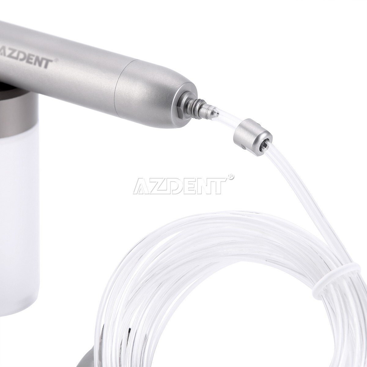 AZDENT Dental Air Abrasion Alumina Polisher Sandblasting Gun Sandblaster 4 Hole