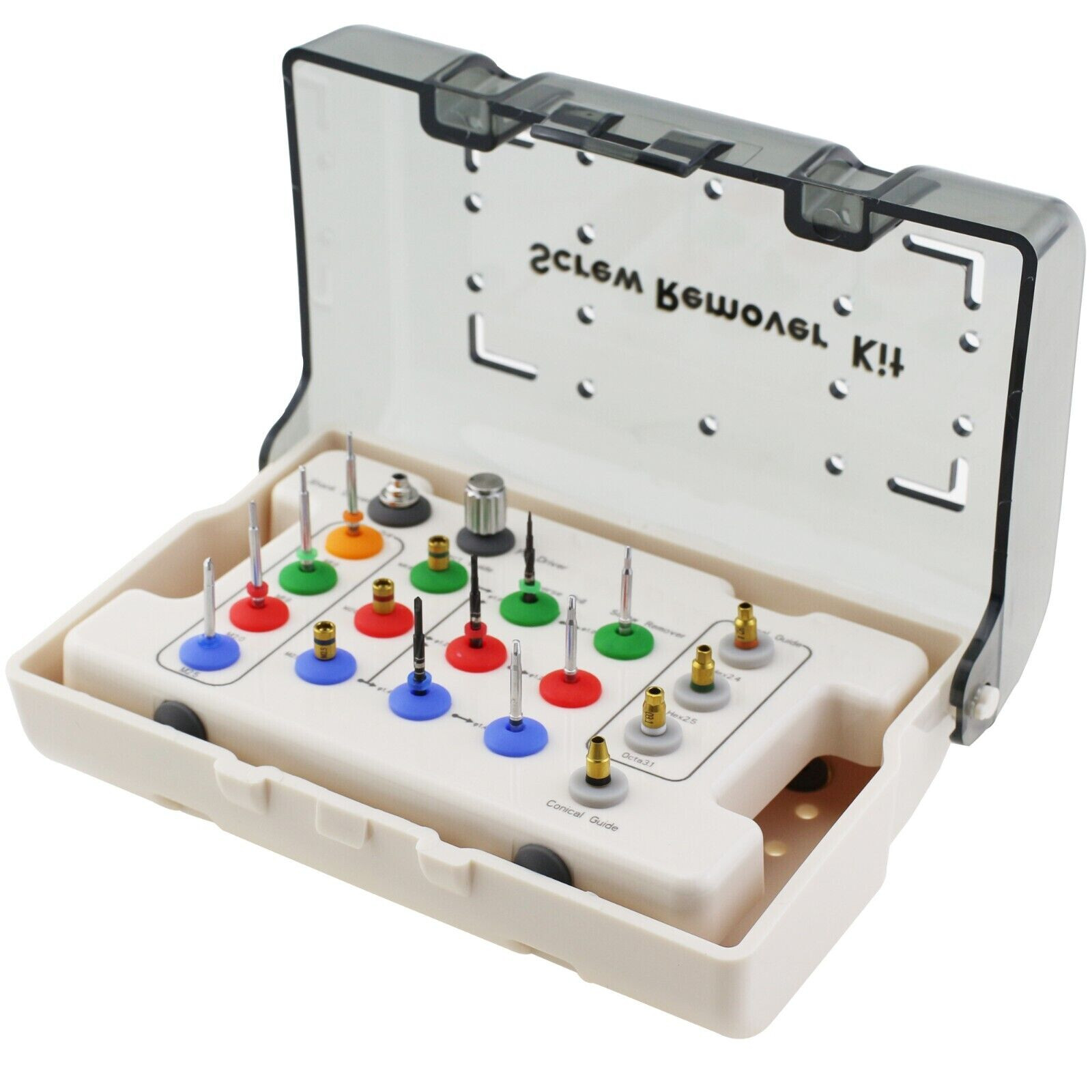 Implant Broken Screw Remover Kit Surgical Tool Dental Instrument NeoBiotech SR