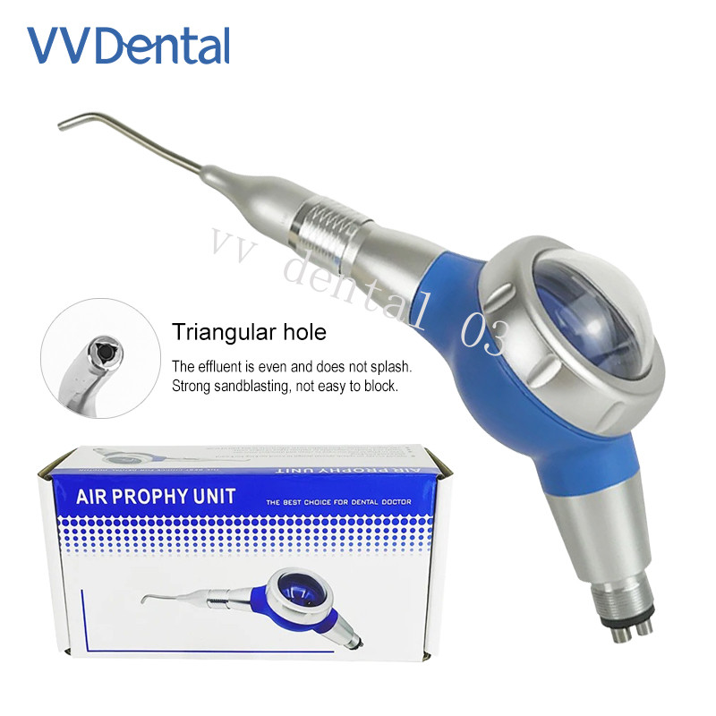 Dental Air Prophy Unit Colorful Teeh Whitening Spary Use Air Polisher Unit 2/4