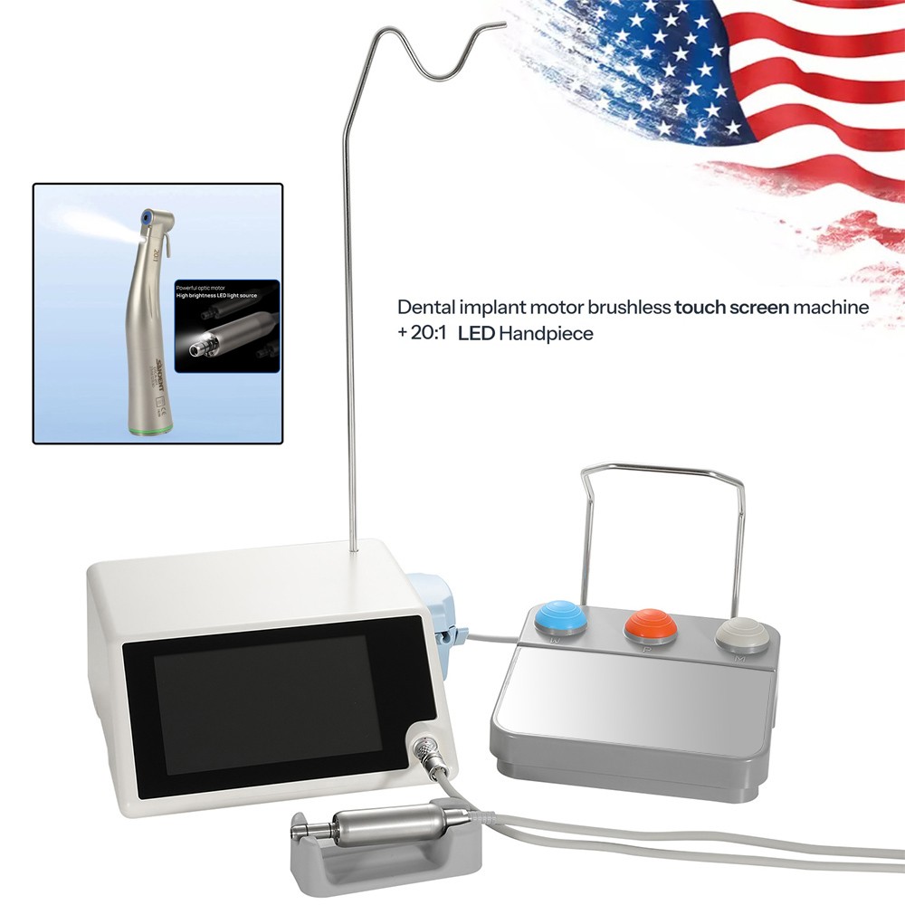 Dental Cordless Endodontic Endo Handpiece 16:1 Contra Angle Endo Motor USA