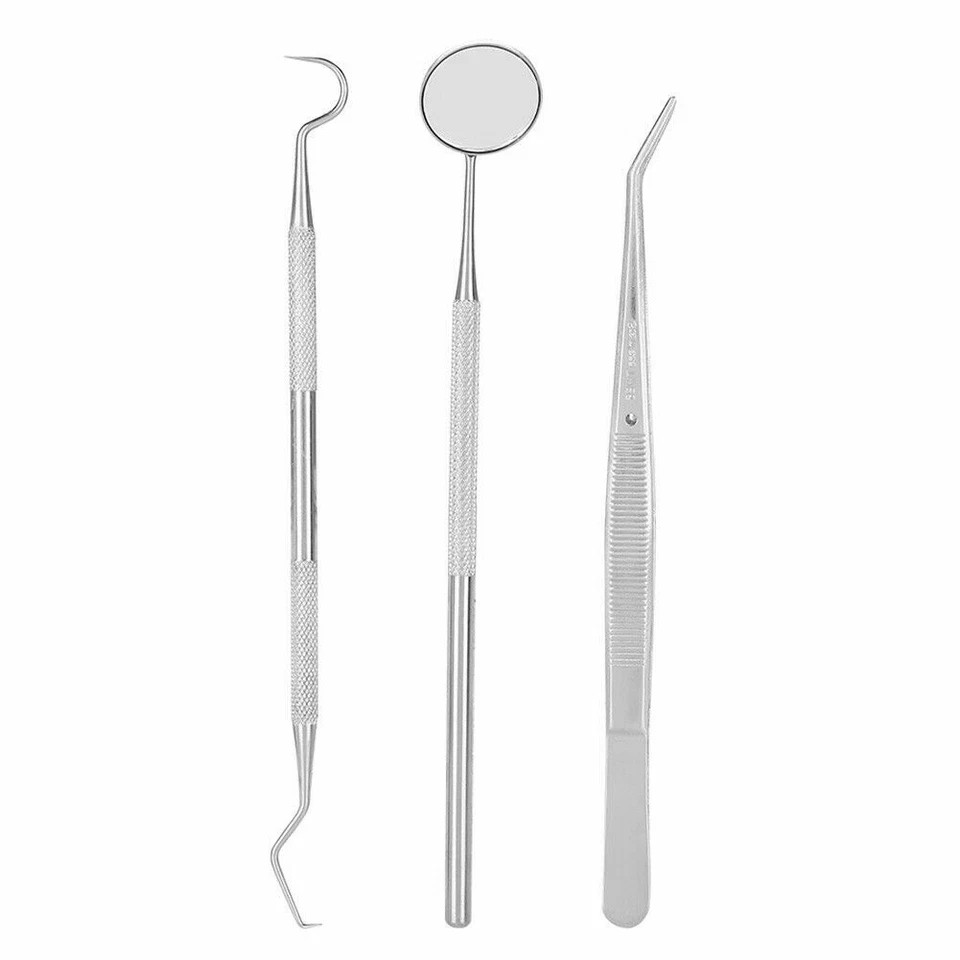 Professional Dental Oral Kit Scaler Probe Pick SET Mirror Stainless Steel Basic