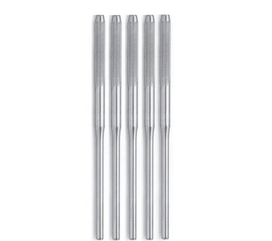 Brand New set of 5 PC DENTAL MIRROR HANDLE STAINLESS STEEL Dental Instruments