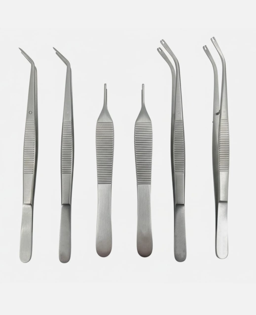 Hu-Friedy Compatible Tissue Plier Adson & SP20 Corn Suture & Cotton Tweezer DP3