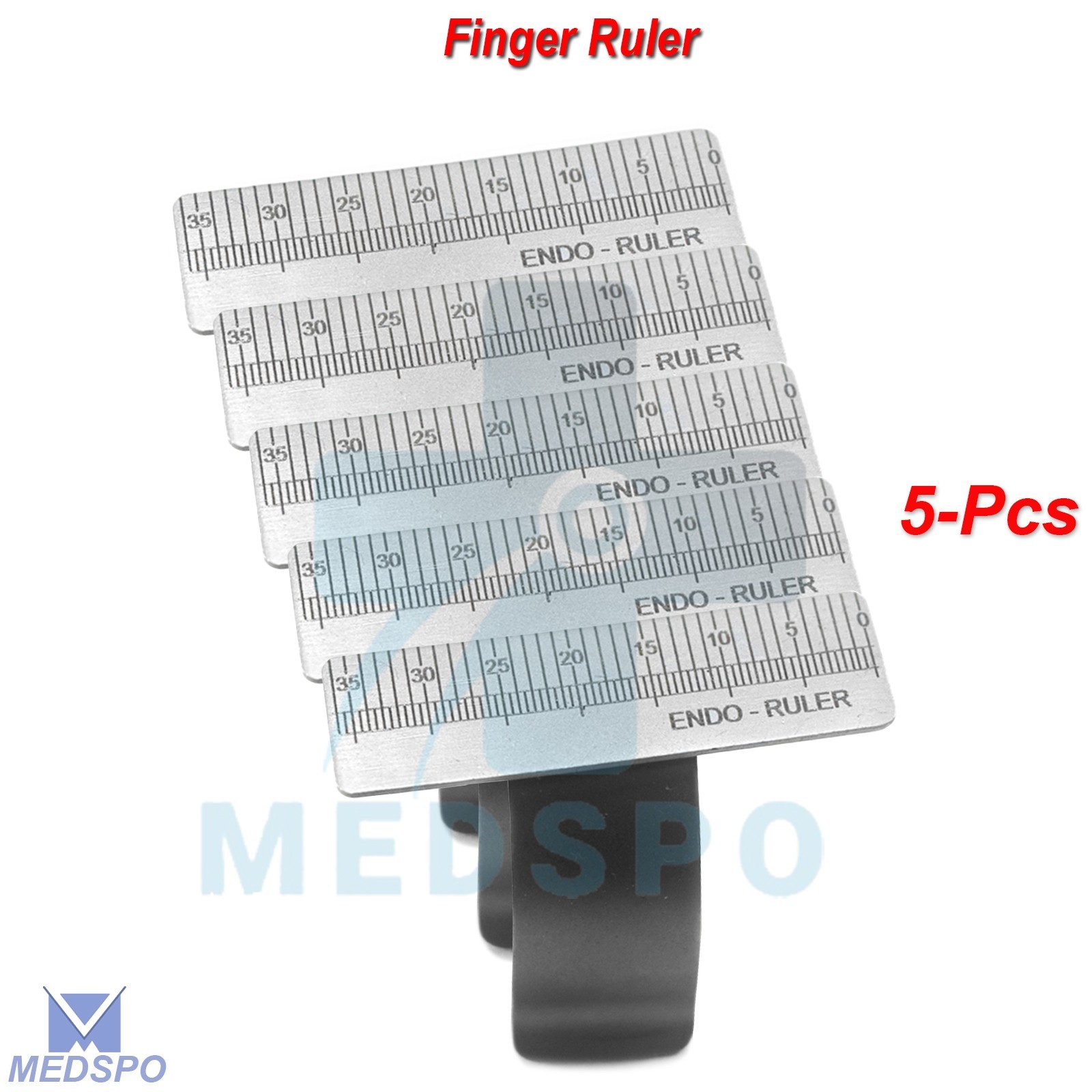 Finger Ruler Endo Gauge Span Measure Scale Ring Endodontic Dental Instruments