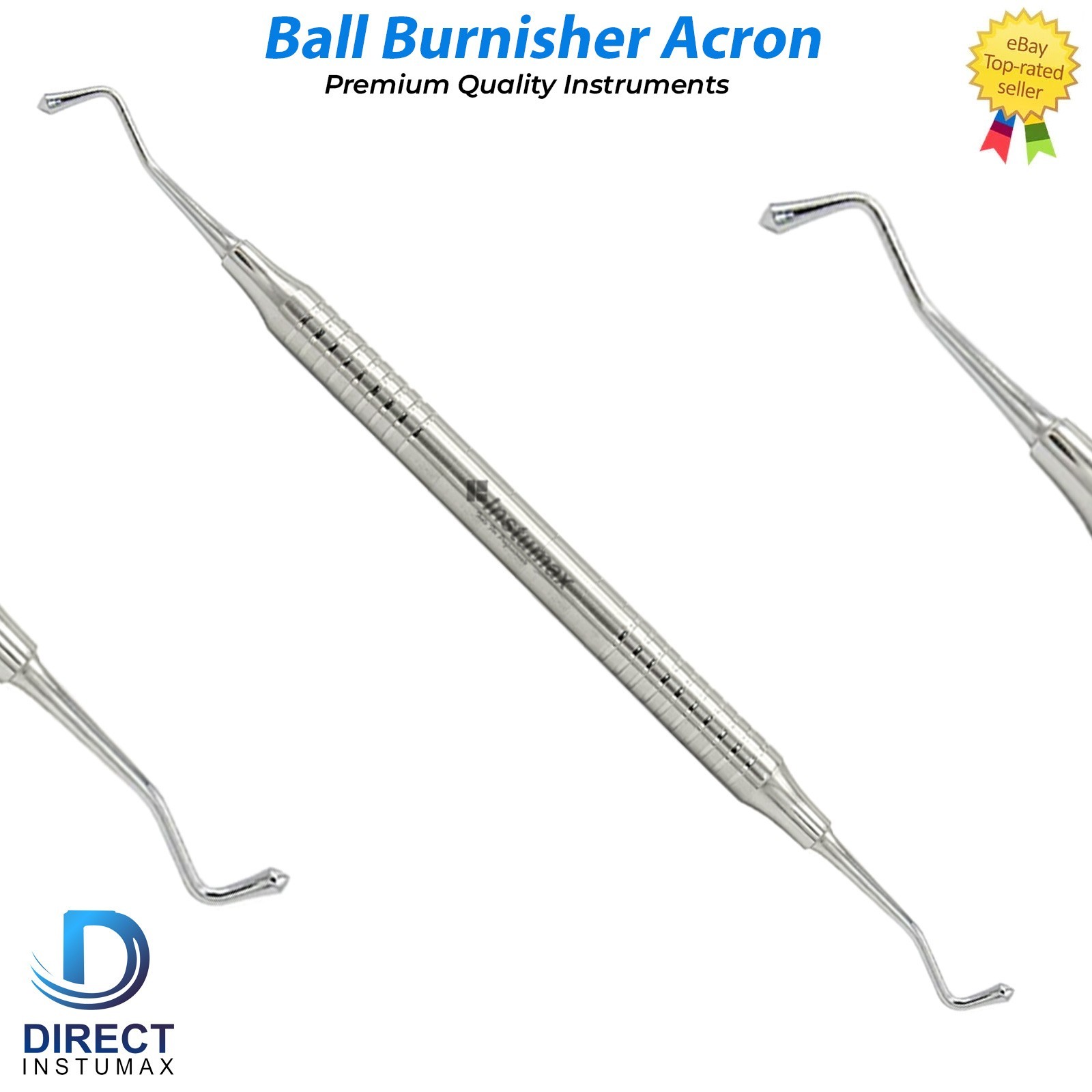 Dental Amalgam Ball Burnisher Acron Medical Composite Cavity Filling Instruments