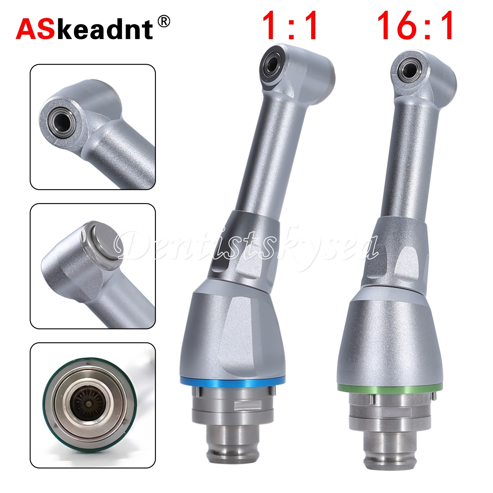Contra Angle Head 16:1 1:1 4:1 fit Hygiene Prophy Handpiece Endo Motor SANDENT Y