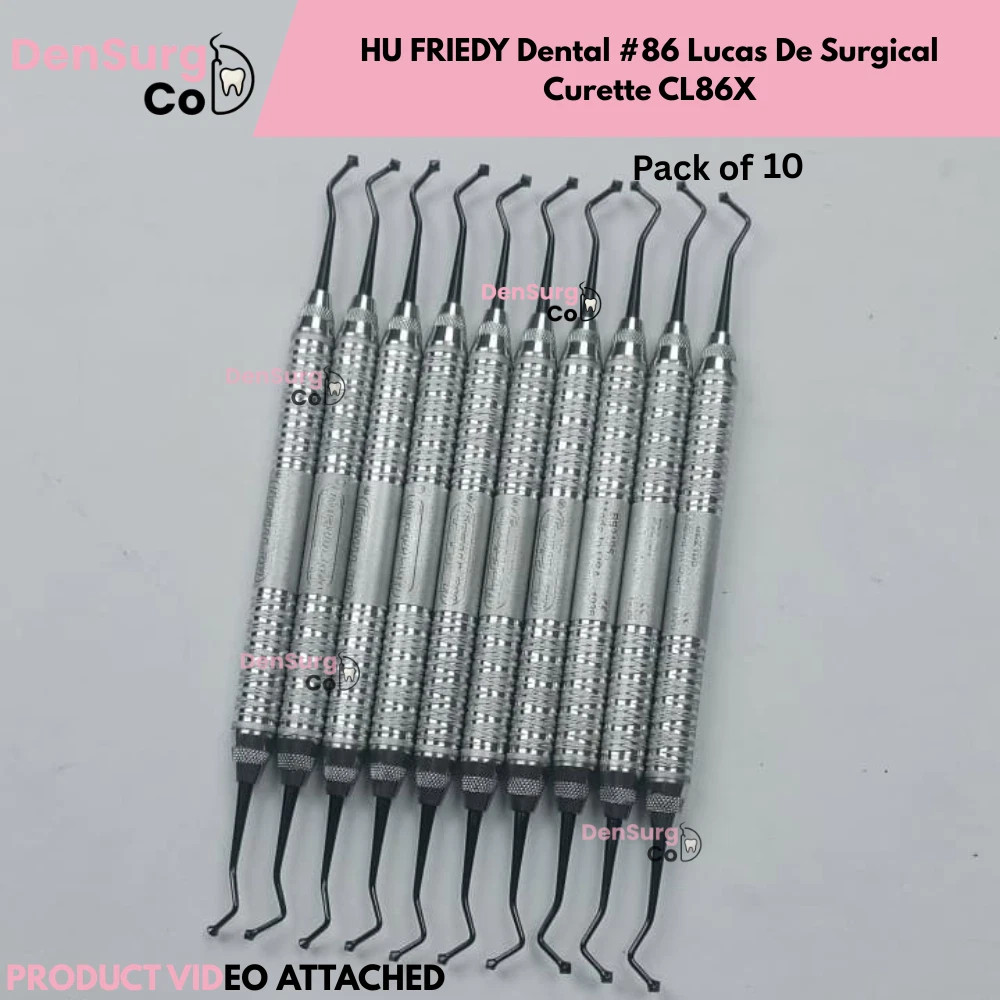 Hu-Friedy BB21B6 Double End #21B Acorn Cone Burnisher #6 Satin Steel Handle