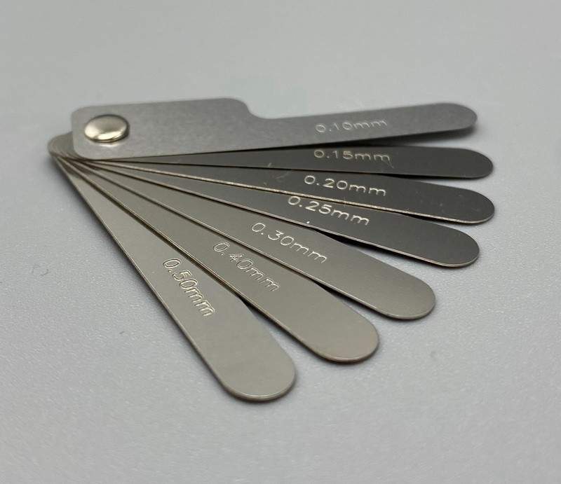Dental Interproximal Reduction Gauge Ruler Tooth Gap Measure Reciprocating IPR