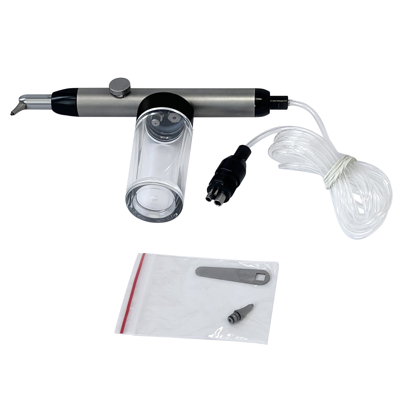 Dental Alumina Air Abrasion Polisher Sandblasting Sandblaster Gun 4 Holes