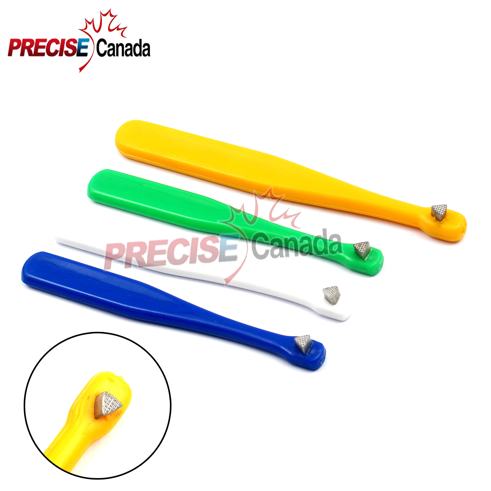 4 Pcs. Dental Band Pusher Bite Stick Orthodontic Dentist Oral Instruments