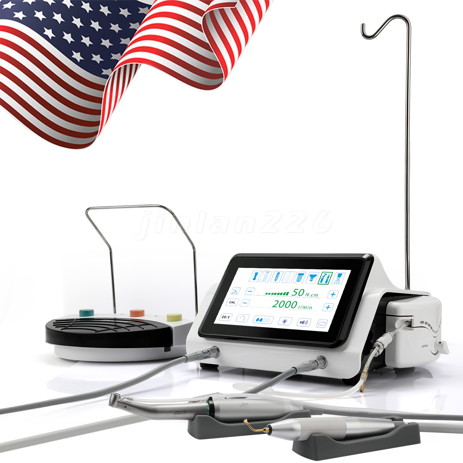 2in1 Piezo Surgery & Implant Motor System Dental Bone Surgery & Implantation