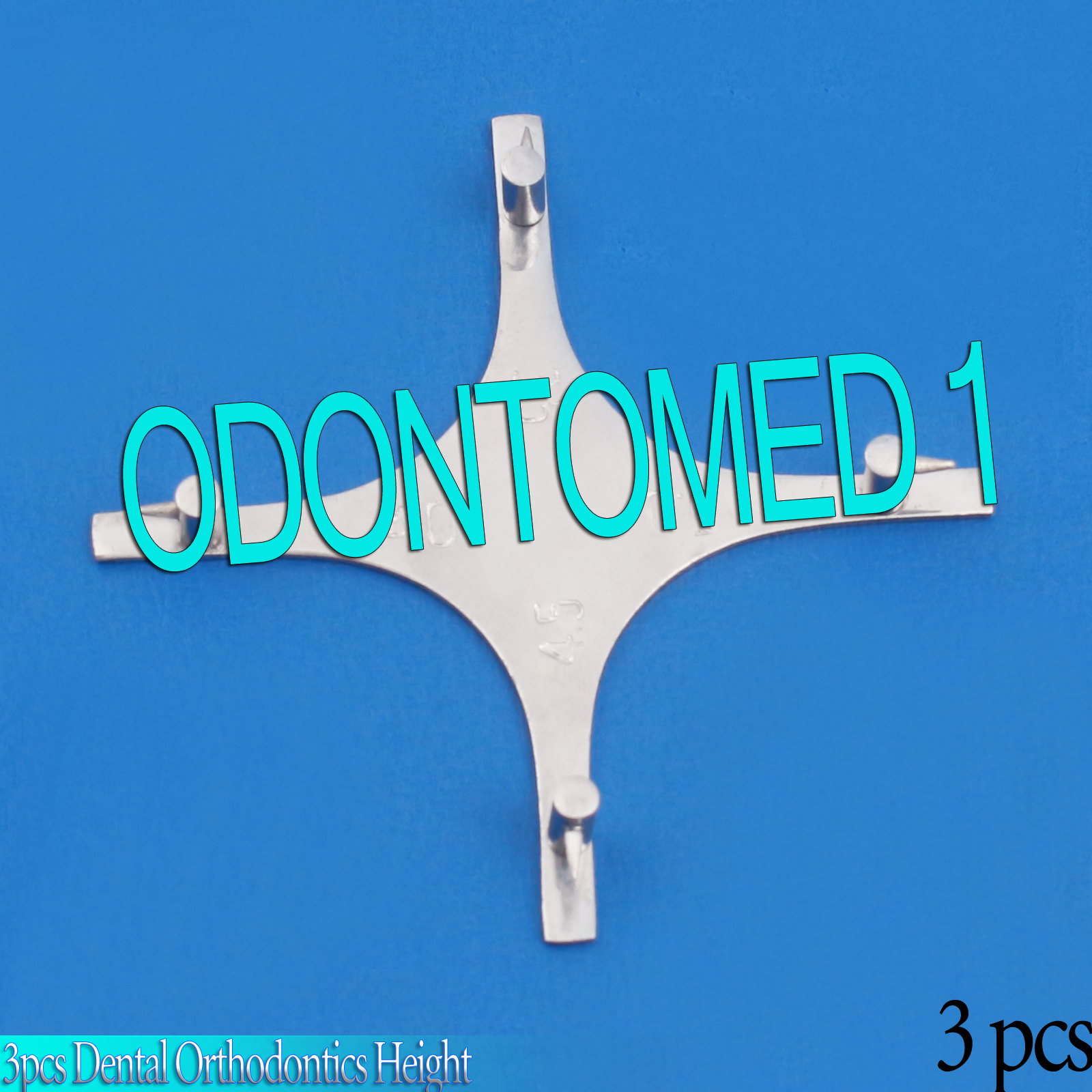 3 Pcs Dental Orthodontics Height Measuring Boone Gauge New Instruments