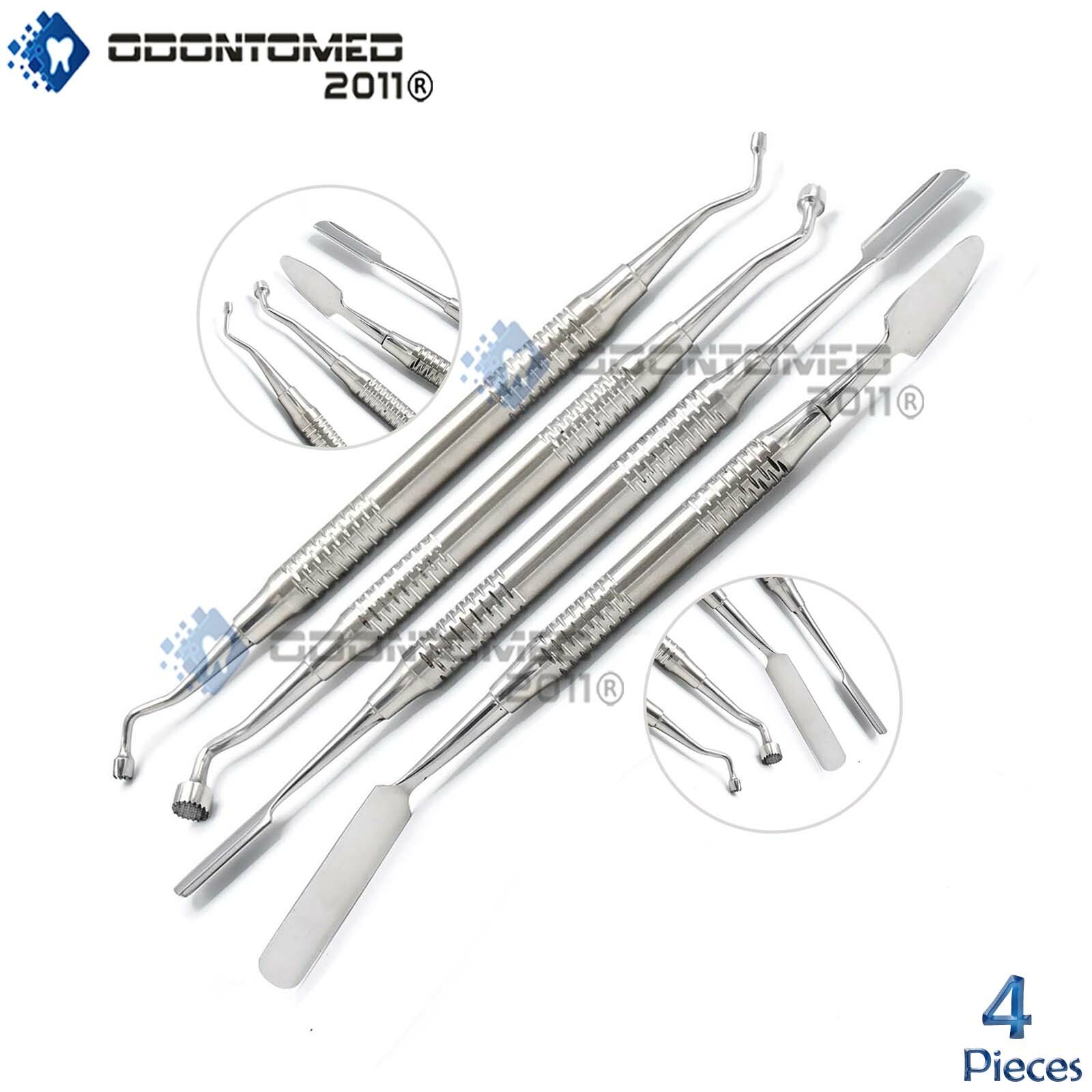 Prf Set Bone Grafting Carrier Spoon Dental Kit Dental Instrument Silver DN-2191