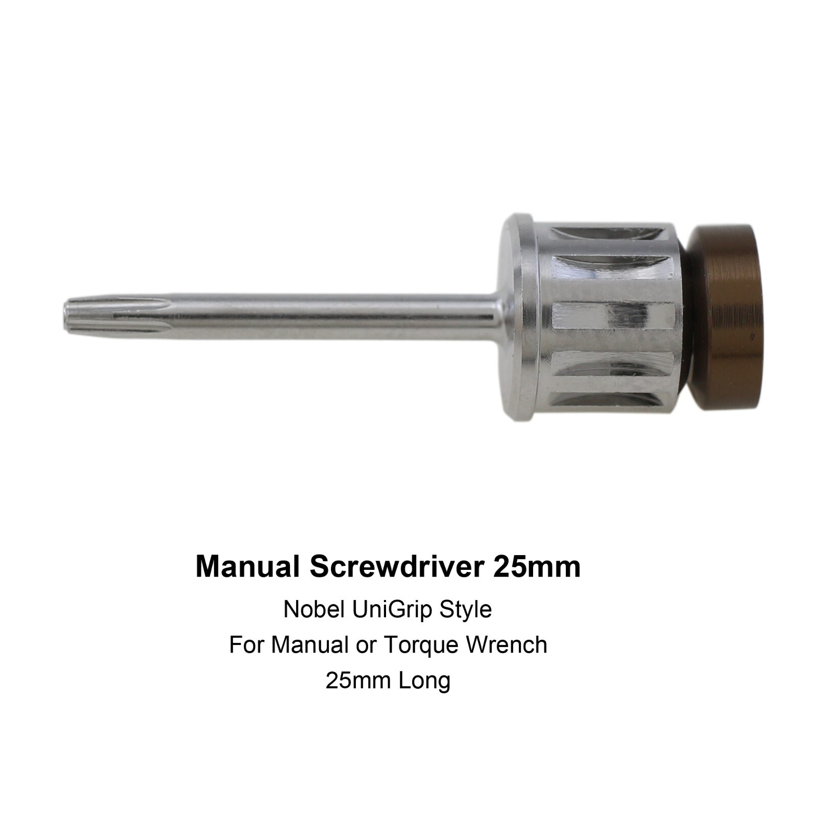 Implant Screwdriver T5 Driver Manual Latch Dental Torque Wrench Adapter Nobel