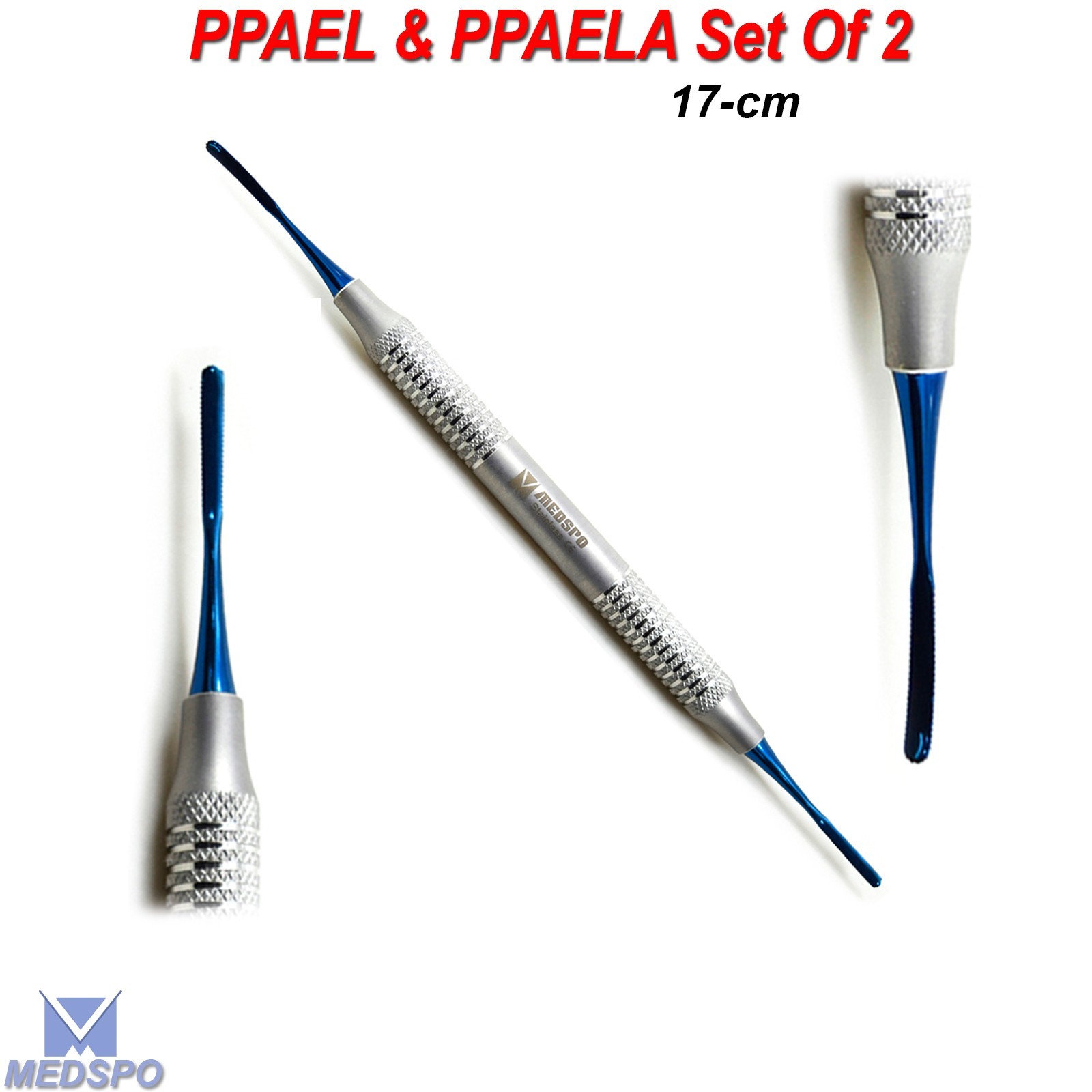 Set Of 2 Dental Periotome Implant Periodontal Tooth Extraction Periotomes