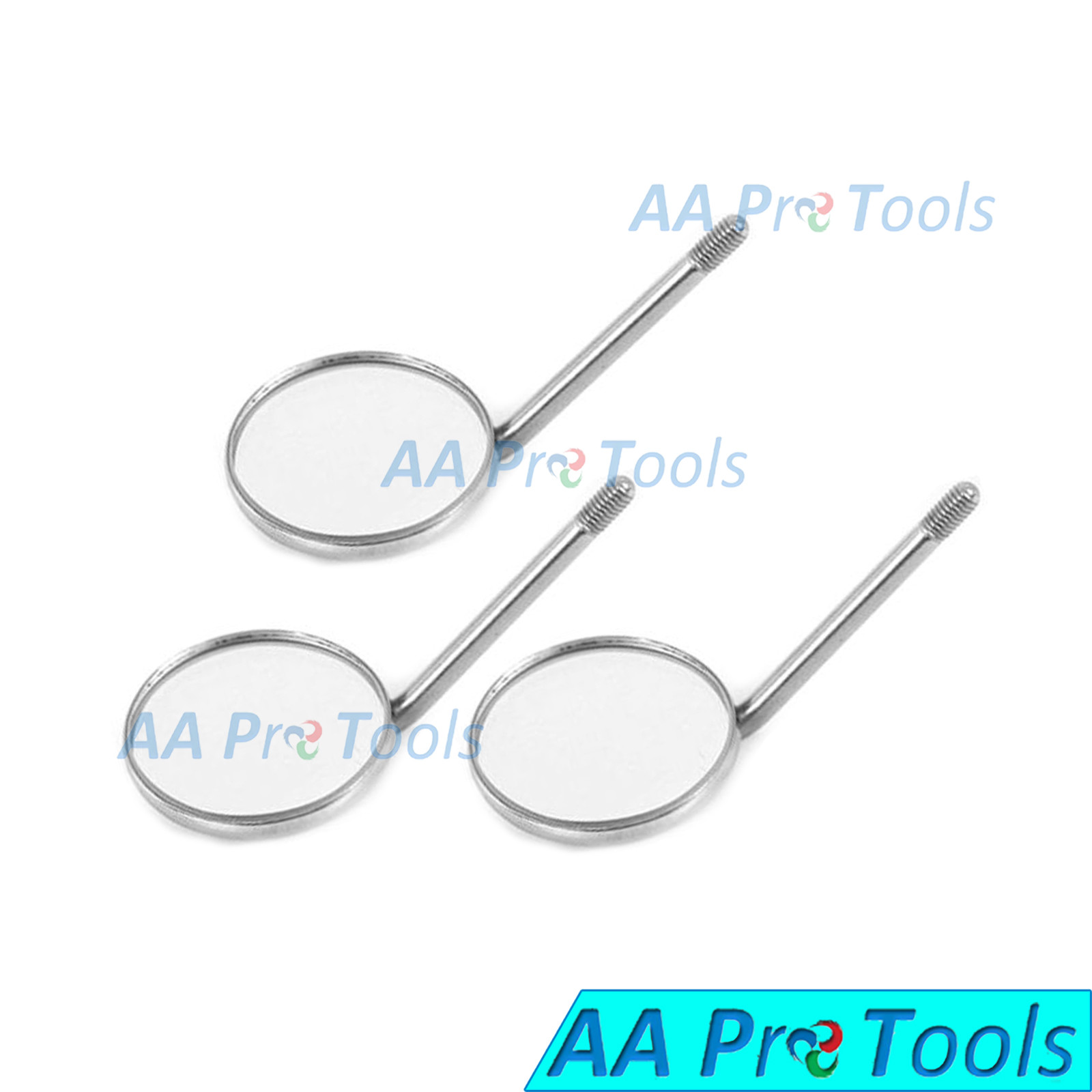 AA Pro: Front Surface Mouth Dental Mirror No 05 Pack /3 Dentist Tools