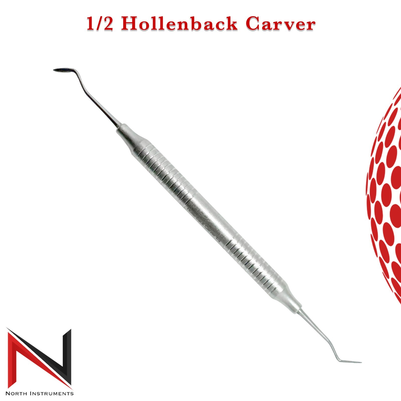Hollenback 1/2 Carver Amalgam Restorative Dental Wax Modelling Spatula Lab Tools