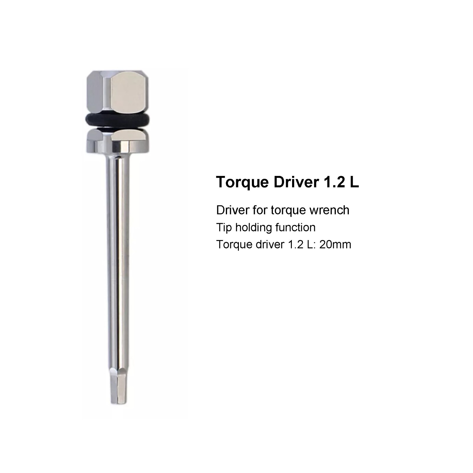 Implant Torque Driver Hex 1.2mm Square Screwdriver 15mm 20mm Hiossen Osstem Type