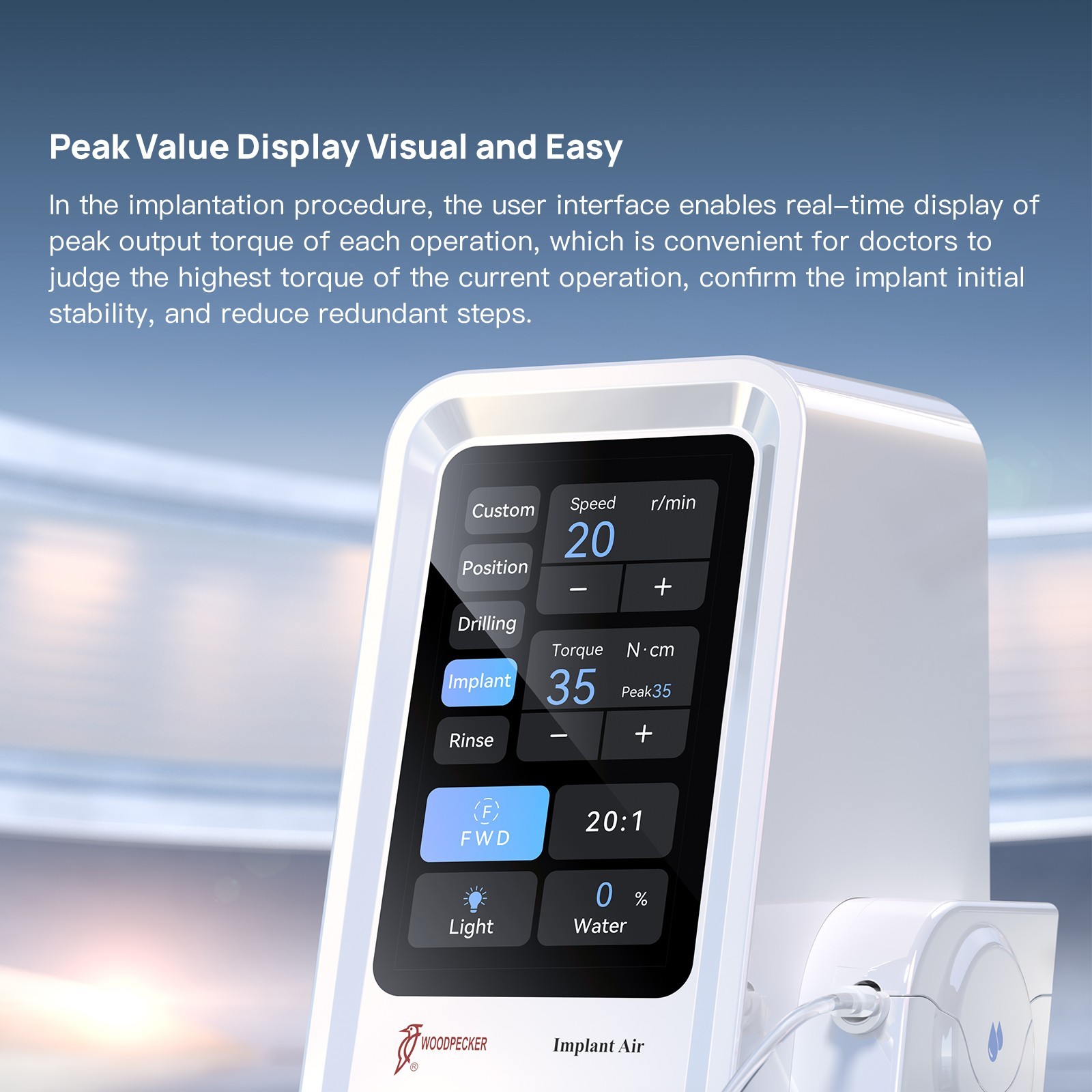 Woodpecker Implant Air Dental Implant Surgical Motor/Oral Anesthesia Device