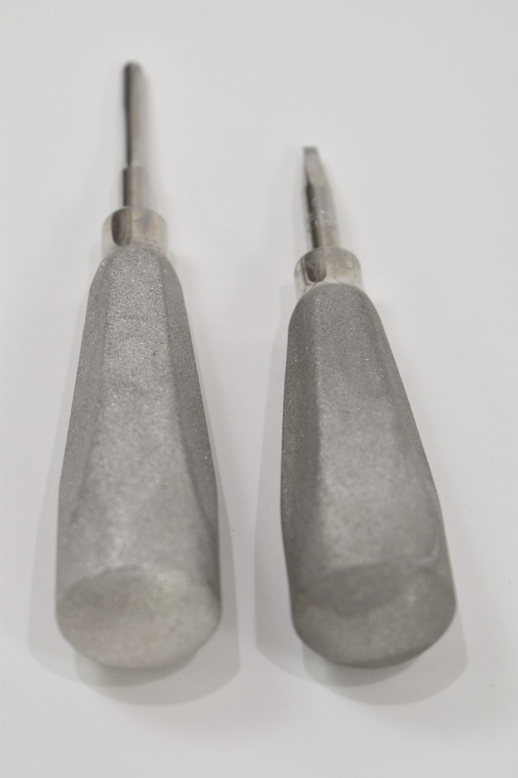 TWO Hu-Friedy Dental Instruments with Large Handles #E34 & #CRCH1